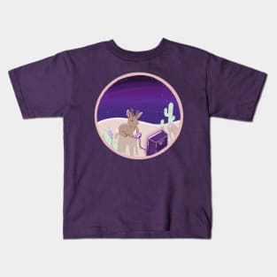 Modern Cryptids: Jackalope Gamer Kids T-Shirt